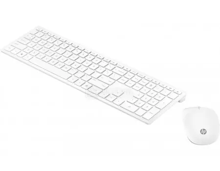 Комплект беспроводной клавиатура+мышь HP Pavilion Wireless Keyboard and Mouse 800, Белый 4CF00AA