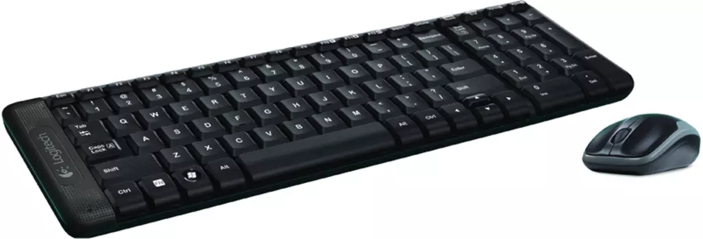 Комплект беспроводной клавиатура + мышь Logitech MK220 (920-003169) Черный