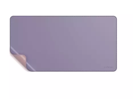 Коврик для мыши Satechi Dual Side ECO-Leather Deskmate, 585x310 мм, Розовый/Фиолетовый ST-LDMPV