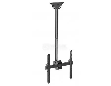 Кронштейн Arm Media LCD-1800 22"-65" макс.50кг, VESA: 100х100, 200х100, 200х200, 400х200, 300х300, 400x400, потолочный поворот и наклон, черный 10176