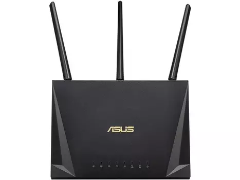 Маршрутизатор ASUS RT-AC85P,100/1000, 4xLAN, 1xWAN, 1xUSB 3.0, 4G ready, WiFi 802.11ac до 1733 Мбит/с (2,4 и 5 ГГц), Черный RT-AC85P