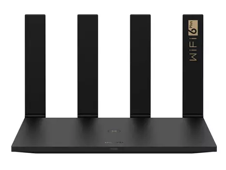 Маршрутизатор (роутер) Huawei AX3 Pro WS7206, 100/1000, 4xLAN, WiFi 802.11ax до 2402 Мбит/с (2,4 и 5 ГГц), Черный 53039947