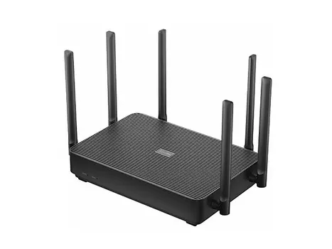 Маршрутизатор (роутер) Xiaomi Mi Router AX3200 10/100/1000, 1xWAN, 3xLAN, Wi-Fi 802.11ax до 800 Мбит/с, до 2402 Мбит/с (2,4 и 5 ГГц), Черный DVB4314GL