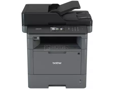 МФУ лазерное Brother DCP-L5500DN, A4, ADF, 40стр/мин, 256Мб, USB, Дуплекс, LAN, Черный DCPL5500DNR1