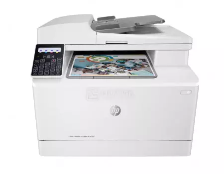 МФУ лазерное цветное HP Color LaserJet Pro M183fw A4, ADF, 16/16 стр/мин Wi-Fi, USB 2.0, RJ-45, факс, Белый 7KW56A