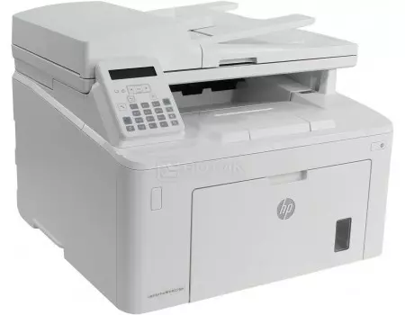 МФУ лазерное монохромное HP LaserJet Pro M227fdn, A4, ADF, дуплекс, 28стр/мин, 256Мб, USB, LAN, Факс, Белый G3Q79A