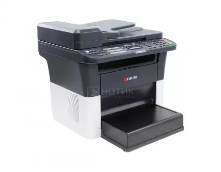 МФУ лазерное монохромное Kyocera FS-1120MFP A4, ADF, 20 стр\мин, 64Mb, 2xRJ-11, Факс, USB 2.0, Белый 1102M53RU2