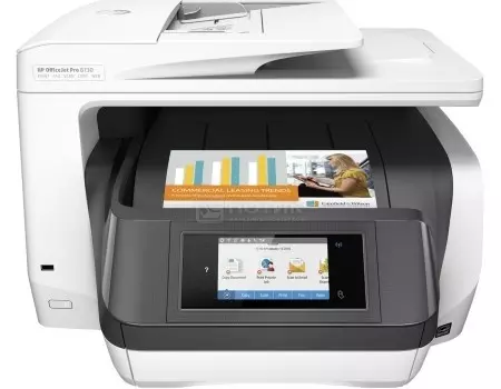 МФУ струйное цветное HP Officejet Pro 8730, A4,36/36 стр./мин, 512Мб, USB, LAN, Wi-Fi, Факс, Белый D9L20A