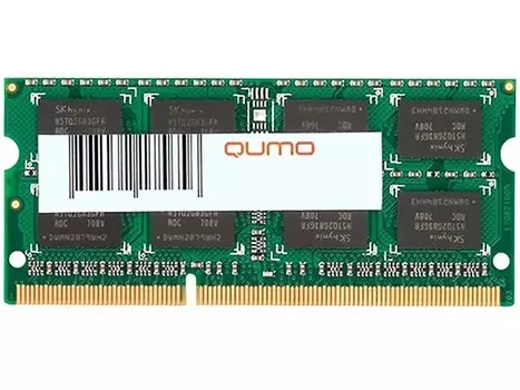 Модуль памяти Qumo SO-DIMM DDR4 4ГБ PC4-21300, 2666MHz 1.2V, CL19, QUM4S-4G2666C19