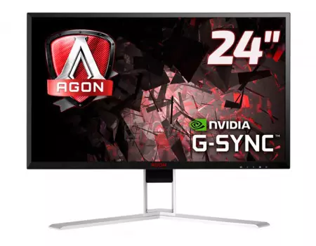 Монитор 23,8" AOC AGON AG241QG, QHD, TN, HDMI, DP, 4xUSB 3.0, Черный/Красный AG241QX