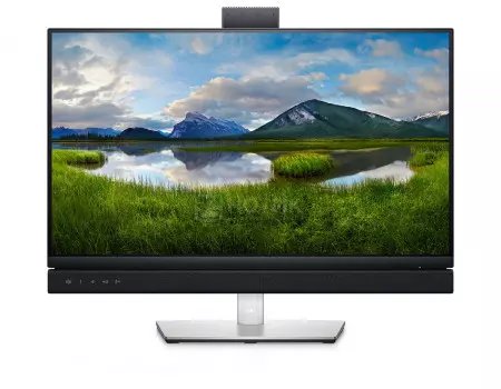 Монитор 23,8" Dell C2422HE, FHD, VA, HDMI, 2xDP, 3xUSB 3.2, 2xUSB Type-C, RJ-45, Cam, Черный 2422-4895