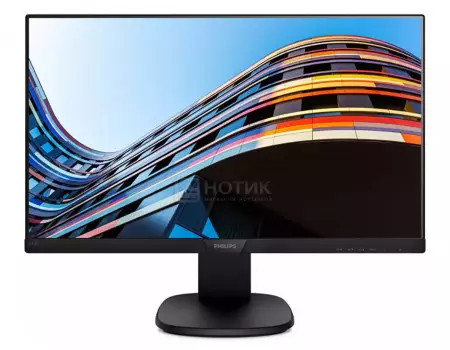 Монитор 23,8" Philips 243S7EYMB, FHD, IPS, VGA, DP, Черный 243S7EYMB/01