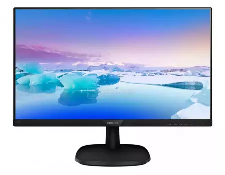 Монитор 27" Philips 273V7QDAB, FHD, IPS, VGA, DVI, HDMI, Черный 273V7QDAB/00