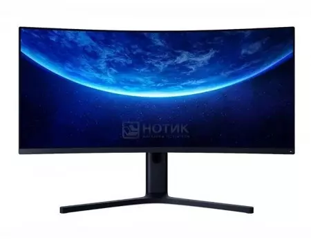 Монитор 34" Xiaomi Mi Curved Gaming Monitor, WQHD, VA, Curved, 2xHDMI, 2xDP, Черный BHR4269GL