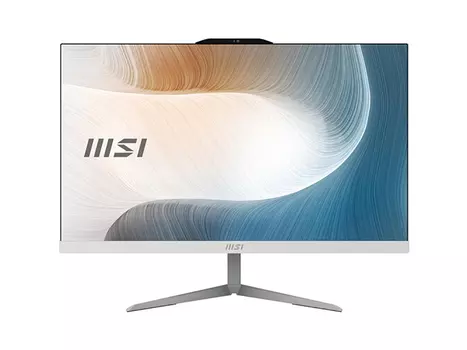 Моноблок AIO MSI Modern AM242 11M-1056RU 9S6-AE0122-1298 (23.8", Pentium Dual Core 7505, 4Gb/ SSD 128Gb, Iris Xe Graphics) Белый