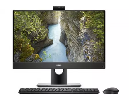 Моноблок Dell Optiplex 7480 (23.80 IPS (LED)/ Core i5 10500 3100MHz/ 8192Mb/ SSD / Intel UHD Graphics 630 64Mb) Linux OS [7480-7687]
