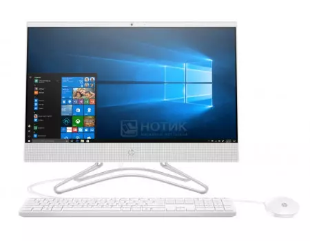 Моноблок HP 22-c0102ur (21.50 IPS (LED)/ A9-Series A9-9425 3100MHz/ 4096Mb/ HDD 1000Gb/ AMD Radeon R5 series 64Mb) MS Windows 10 Home (64-bit) [6PF38EA]