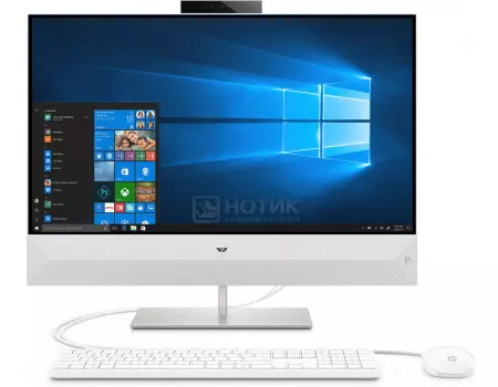 Моноблок HP Pavilion 27-xa0103ur (27.00 IPS (LED)/ Core i5 9400T 1800MHz/ 8192Mb/ SSD / NVIDIA GeForce® MX230 2048Mb) MS Windows 10 Home (64-bit) [7JY84EA]