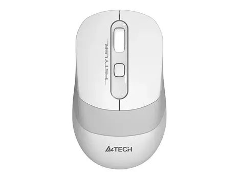 Мышь беспроводная A4Tech Fstyler FG10, 2000dpi, Wireless/USB, Белый/Серый FG10 WHITE