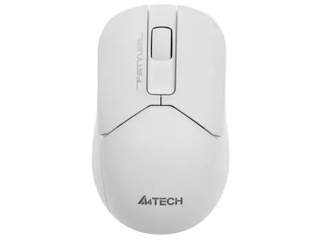 Мышь беспроводная A4Tech Fstyler FG12, 1200dpi, Wireless/USB, Белый FG12 WHITE