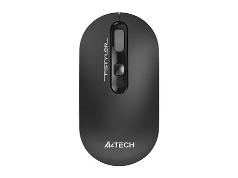 Мышь беспроводная A4Tech Fstyler FG20, 2000dpi, Wireless/USB, Серый/Черный, FG20 GREY