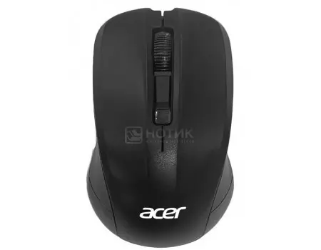 Мышь беспроводная Acer OMR010,1200dpi, Wireless/USB, Черный ZL.MCEEE.005