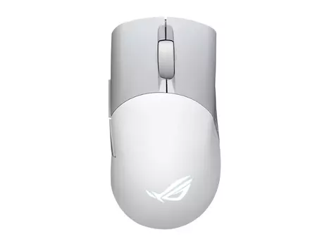 Мышь беспроводная ASUS ROG Keris Wireless AimPoint, 36000dpi, Bluetooth/ Wireless USB, RGB, 370mAh, Белый 90MP02V0-BMUA10