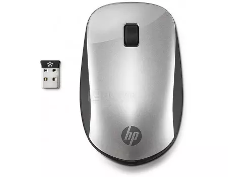 Мышь беспроводная HP Z4000 Silver, 1200dpi , Серебристый 2HW66AA
