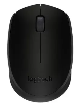 Мышь беспроводная Logitech B170 Black ,1000dpi, Wireless, Черный, 910-004798