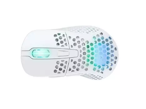 Мышь беспроводная Xtrfy M4 RGB Wireless, 19000 dpi, Wireless/USB, 500 мАч, M4W-RGB-WHITE, Белый