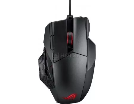 Мышь проводная ASUS ROG Spatha, 8200dpi, Черный 90MP00A1-B0UA00