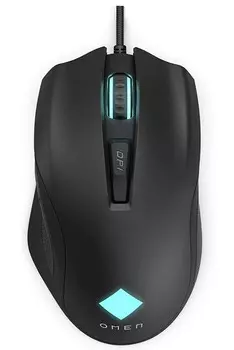 Мышь проводная HP OMEN Vector, 16000dpi , Черный 8BC53AA