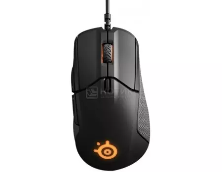 Мышь проводная SteelSeries Rival 310, 12000dpi, Черный 62433