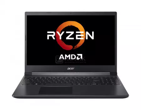 Ноутбук Acer Aspire 7 A715-41G-R8H6 (15.60 IPS (LED)/ Ryzen 7 3750H 2300MHz/ 16384Mb/ SSD / NVIDIA GeForce® GTX 1650Ti 4096Mb) Без ОС [NH.Q8QER.00C]