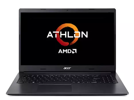 Ноутбук Acer Extensa 15 EX215-22-R5U7 NX.EG9ER.007 (15.6", Athlon Silver 3050U, 8Gb/ SSD 256Gb, Radeon Graphics) Черный