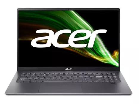 Ноутбук Acer Swift 3 SF316-51-71DT NX.ABDER.009 (16.1", Core i7 11370H, 16Gb/ SSD 512Gb, Iris Xe Graphics) Серый