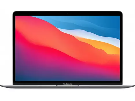 Ноутбук Apple MacBook Air M1 2020 Space Gray (английская раскладка) MGN63ZP/A (13.3", M1 M1, 8Gb/ SSD 256Gb, 7-core Graphics) Серый