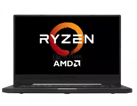 Ноутбук ASUS ROG ZEPHYRUS G15 GA502IV-HN080 (15.60 IPS (LED)/ Ryzen 9 4900HS 3000MHz/ 16384Mb/ SSD / NVIDIA GeForce® RTX 2060 в дизайне MAX-Q 6144Mb) Без ОС [90NR02R1-M02390]