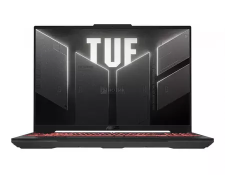 Ноутбук ASUS TUF Gaming A16 2024 FA607PI-QT039 90NR0IV3-M00220 (16", Ryzen 9 7845HX, 16Gb/ SSD 1024Gb, GeForce® RTX 4070 для ноутбуков) Черный