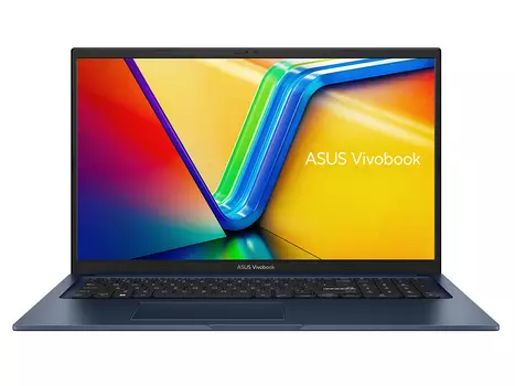Ноутбук ASUS VivoBook 17 X1704ZA-AU333 90NB10F2-M00DH0 (17.3", Core i3 1215U, 8Gb/ SSD 512Gb, UHD Graphics) Синий
