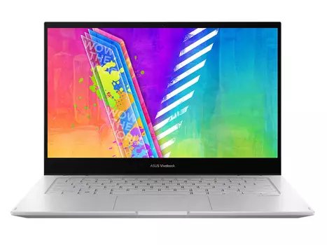 Ноутбук ASUS VivoBook Go 14 Flip TP1401KA-EC008W 90NB0W43-M00250 (14", Pentium Quad Core N6000, 4Gb/ SSD 128Gb, UHD Graphics) Серебристый