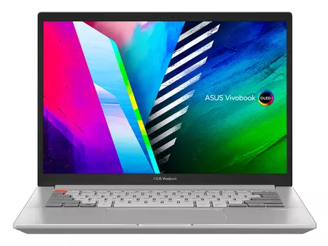Ноутбук ASUS VivoBook Pro 14X OLED N7400PC-KM151 90NB0U44-M002R0 (14", Core i7 11370H, 16Gb/ SSD 1024Gb, GeForce® RTX 3050 для ноутбуков) Серебристый