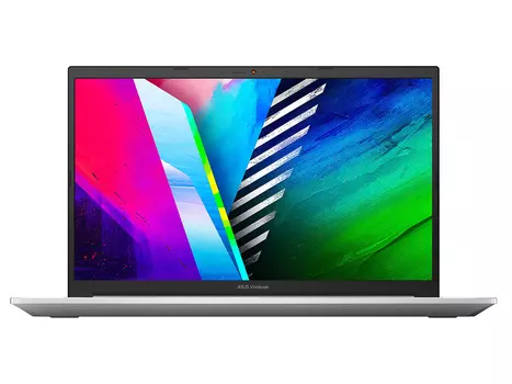 Ноутбук ASUS VivoBook Pro 15 OLED M3500QC-L1415W 90NB0UT1-M009X0 (15.6", Ryzen 5 5600H, 16Gb/ SSD 512Gb, GeForce® RTX 3050 для ноутбуков) Серебристый