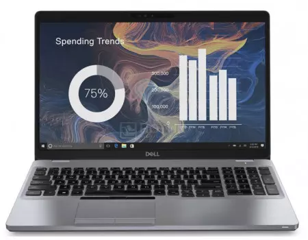 Ноутбук Dell Latitude 5510 (15.60 IPS (LED)/ Core i7 10810U 1100MHz/ 16384Mb/ SSD / Intel UHD Graphics 64Mb) MS Windows 10 Professional (64-bit) [5510-9036]