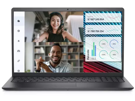 Ноутбук Dell Vostro 3520 HDL5A91028W (15.6", Core i3 1215U, 8Gb/ SSD 512Gb, UHD Graphics) Черный