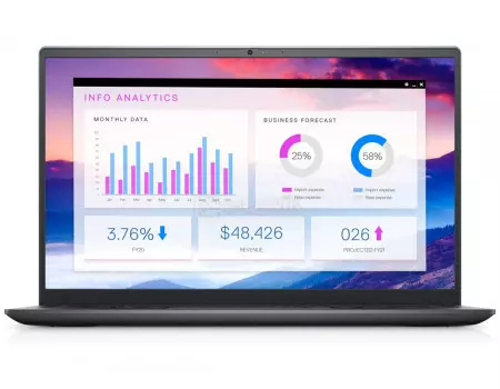 Ноутбук Dell Vostro 5410 (14.00 IPS (LED)/ Core i7 11370H 3300MHz/ 8192Mb/ SSD / NVIDIA GeForce® MX450 2048Mb) MS Windows 10 Professional (64-bit) [5410-5141]