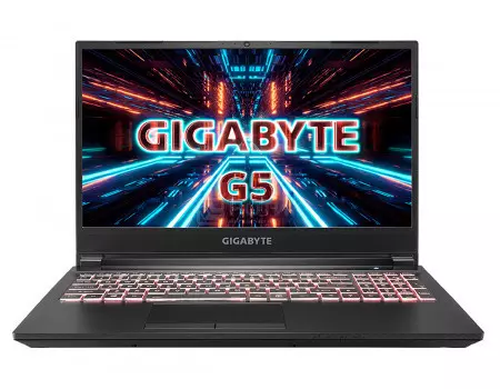 Ноутбук GIGABYTE G5 KC (15.60 IPS (LED)/ Core i5 10500H 2500MHz/ 16384Mb/ SSD / NVIDIA GeForce® RTX 3060 для ноутбуков 6144Mb) MS Windows 10 Home (64-bit) [KC-5RU1130SH]