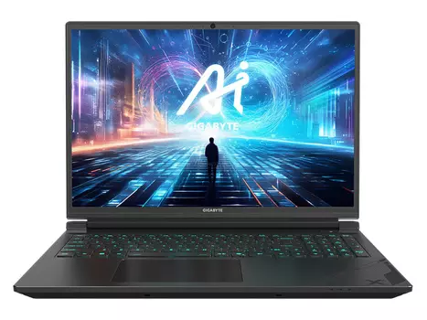Ноутбук GIGABYTE G6X 2024 9KG 9KG-43KZ854SD (16", Core i7 13650HX, 16Gb/ SSD 1024Gb, GeForce® RTX 4060 для ноутбуков) Темно-серый
