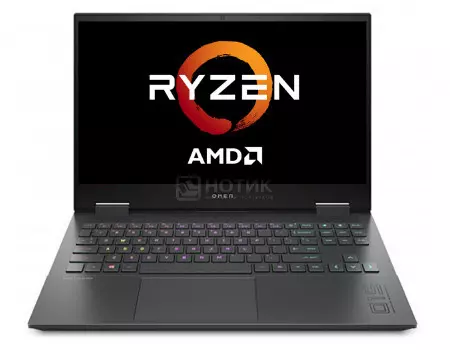 Ноутбук HP Omen 15-en0036ur (15.60 IPS (LED)/ Ryzen 7 4800H 2900MHz/ 16384Mb/ SSD / NVIDIA GeForce® GTX 1660Ti 6144Mb) Free DOS [22P27EA]