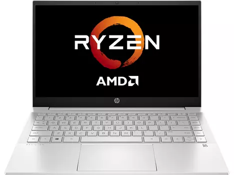 Ноутбук HP Pavilion 14-ec0034ur 4E1A8EA (14", Ryzen 5 5500U, 8Gb/ SSD 512Gb, Radeon Graphics) Серебристый